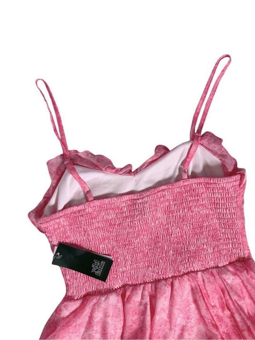 Wild Fable Tiered Ruffled Dress in bubblegum pink - Picture 5 of 7